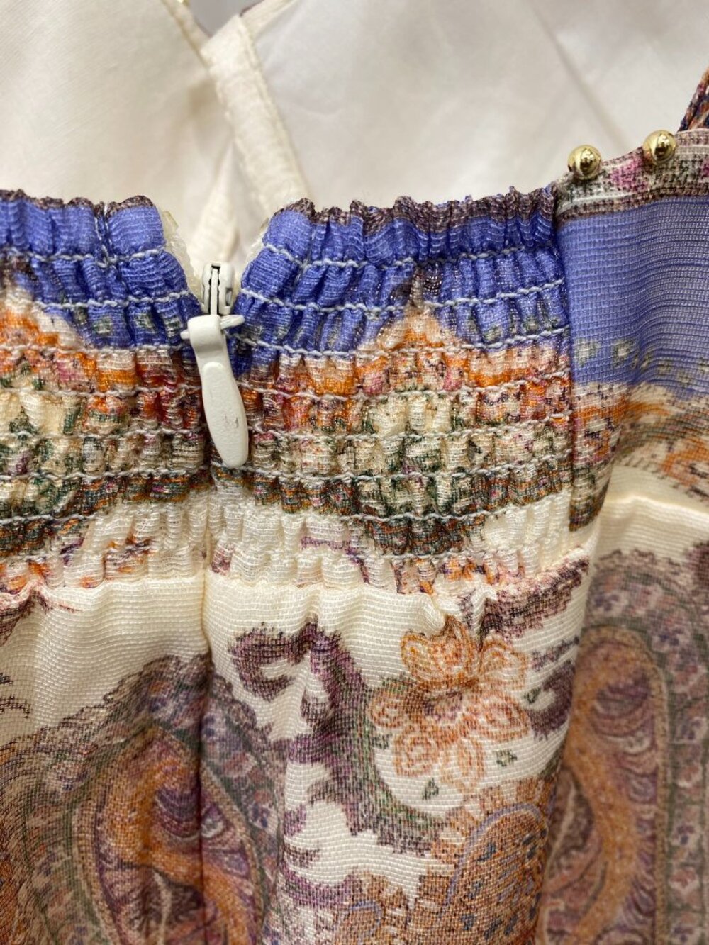 Zimmermann Alchemy Paisley Print Linen & Silk Dress - Picture 9 of 12